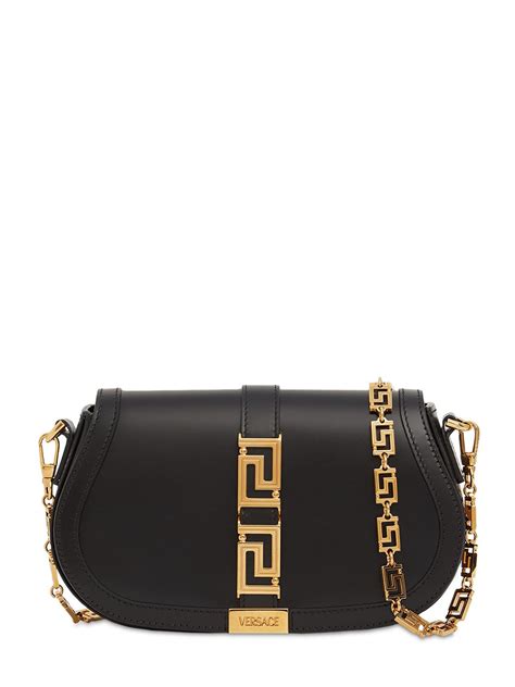 gwp versace black bag|versace greek goddess shoulder bag.